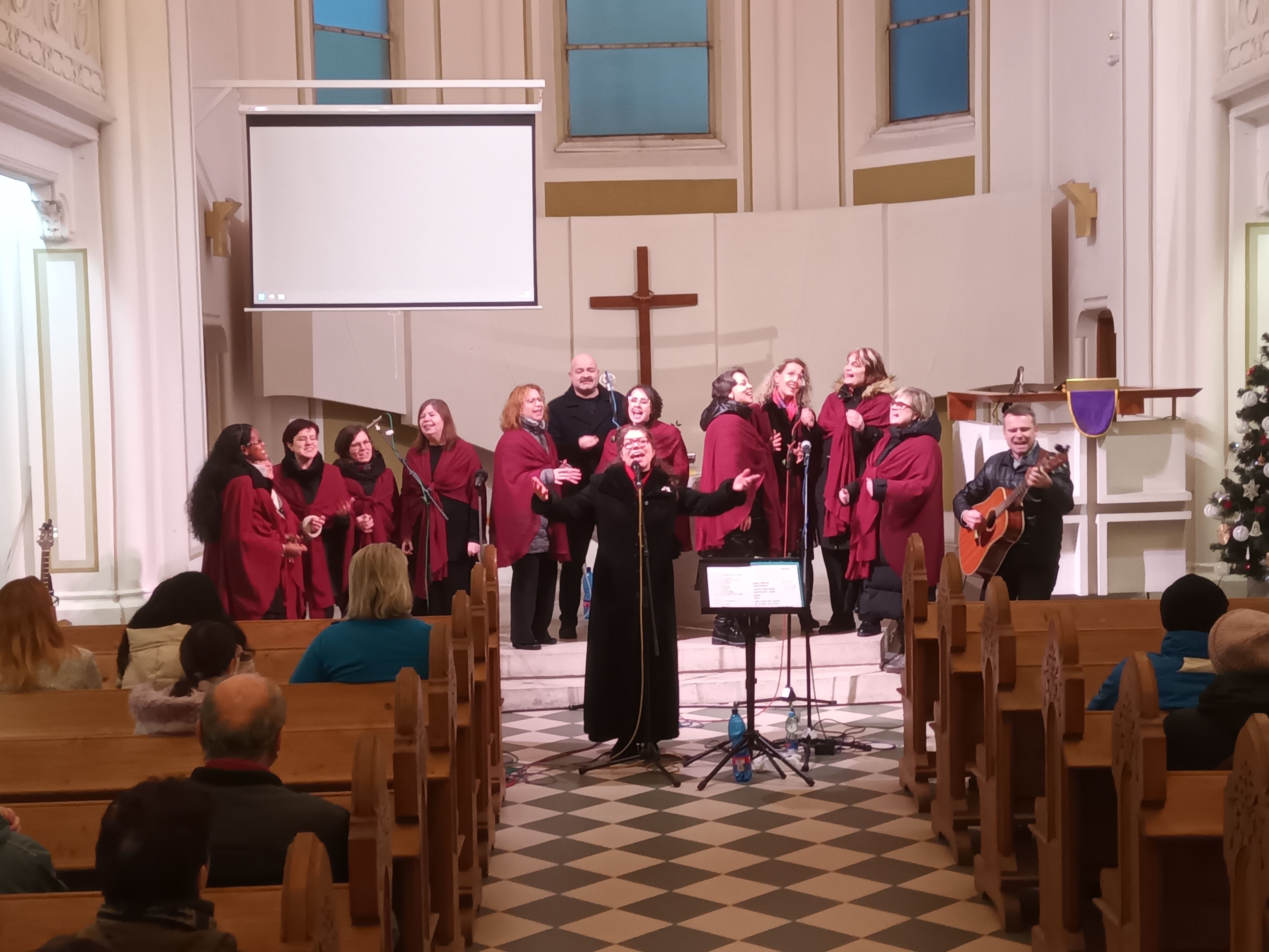 Family Gospel na adventním koncertě